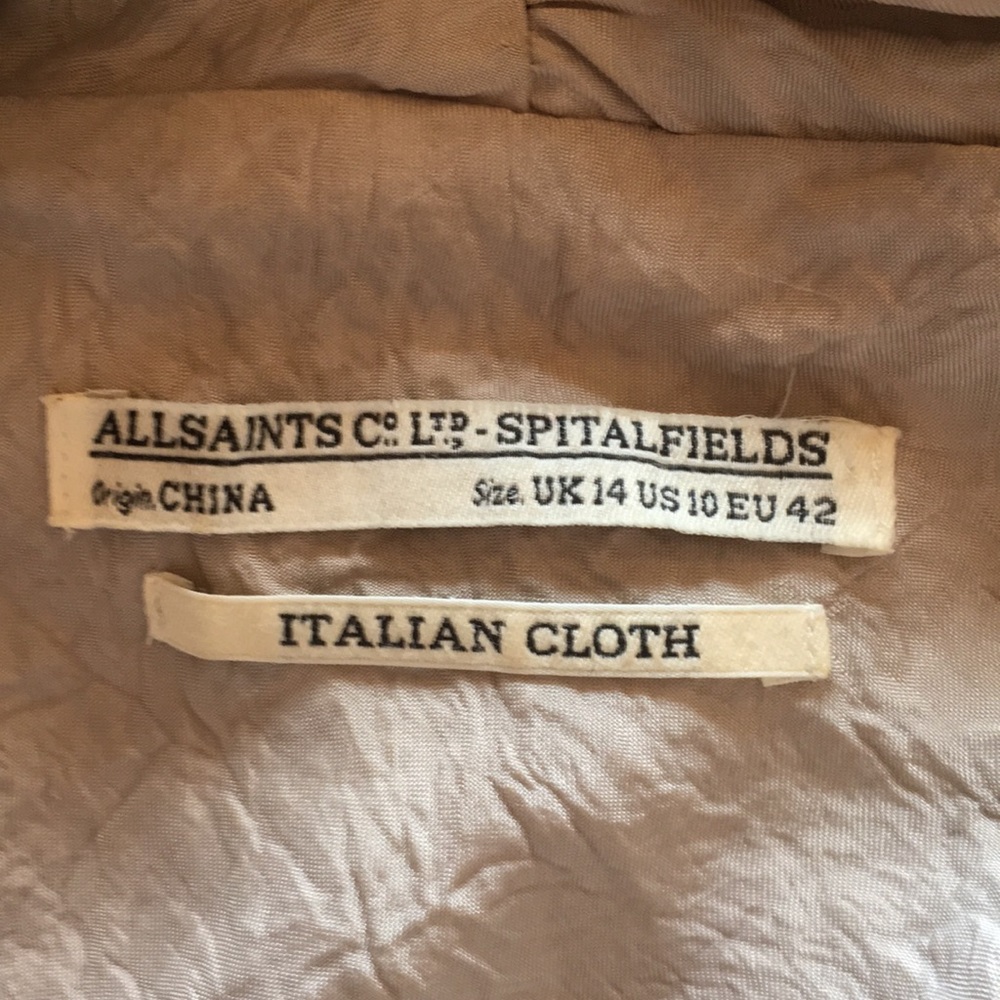 Size 10 All Saints cocktail dress - Picture 6 of 7